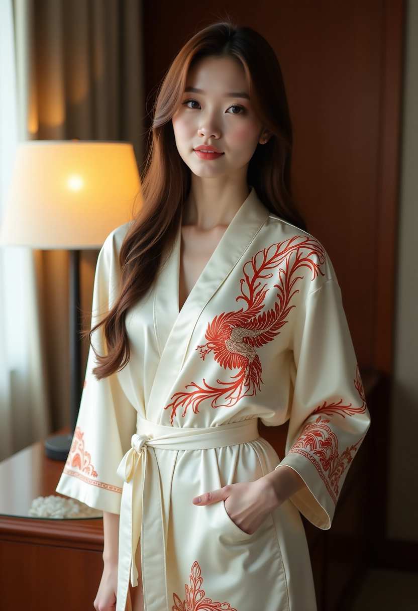 海边的她